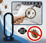 Uvlizer - UV Light Sanitizer & Ultraviolet Disinfection Lamp for Home, Room, Office, Kitchen (UVC Cleaning Device with Remote Control | Kill Germs, Bacteria, Viruses, Bed Bug, Dust Mites | US Support)