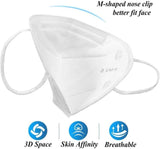 Face Mask - KN95 Disposable Respirator (Anti-Virus & Anti-Bacteria Protection, High-Quality Filtration)